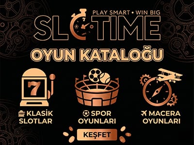 Slotime Oyun Kataloğu Görünümü